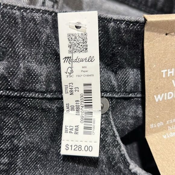 madewell nr473 The Perfect Vintage Wide-leg Crop Jean NWT size 23 - Picture 6 of 11